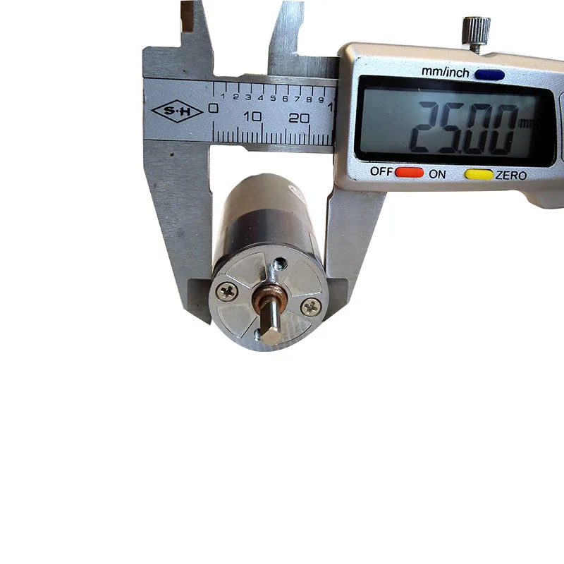 GA25RP dc gear motor 12V 370 dc motor 6V 24V high torque central shaft output 5rmp30rmp100rmp200rmp500rmp600rmp800rmp1000rmp image 2