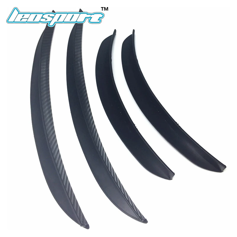 Car Fender Flares Arch Wheel Eyebrow Auto Mudguard Fender Flare Wheel Lip Body Kit Protector Cover Mud Guard Universal