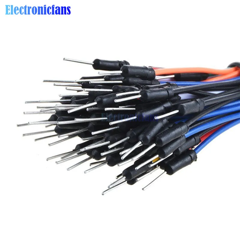 65pcs Breadboard Jumper Cables For Arduino Jump Code Wire Kit Set Breadboard Wires Wholesales