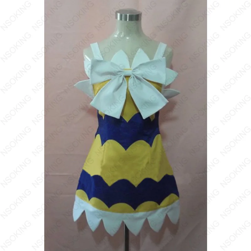 New Anime Wendy Marvell Cosplay Petal Dress Women Costumes