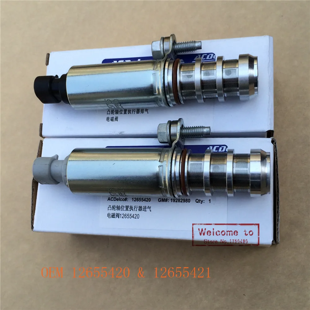 

Электромагнитный клапан привода положения распределительного вала впуску и выхлопных газов VVT для Buick LaCros Regal Cherolet Malibu GMC Terrain 2,0 л 2,2 л 2,4