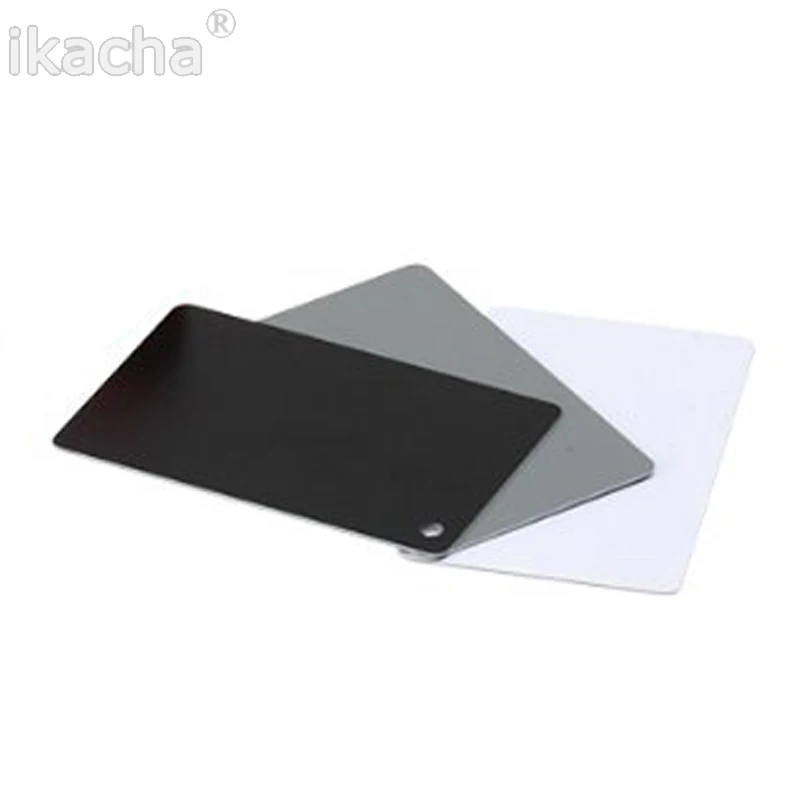 Лидер продаж, камера 3 в 1, карманная цифровая камера, 18% белый, черный, серый, балансировочные карты с шейным ремешком для цифровой фотографии