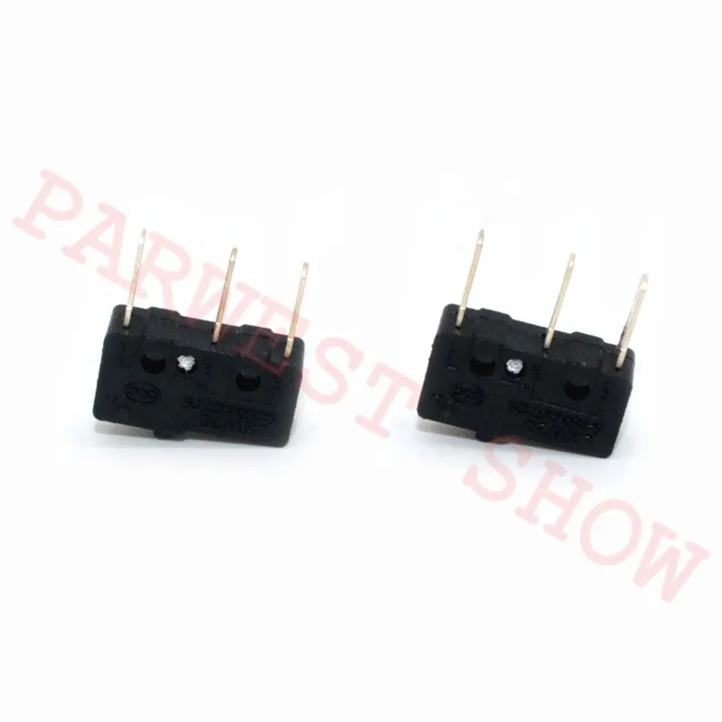 

100pcs/lot 3 Pins microswitch Arcade Push Button AC 125V 5A 250V 3A Miniature Micro Switch E-Switch SPDT 1 NO 1 NC microswites