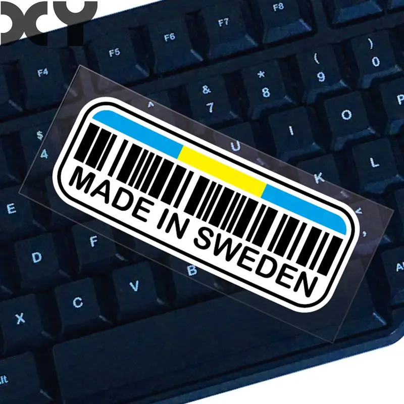 XY Car Styling Reflective Type Car Stickers Motorcycle Stickers Decals Sweden Flag Truck Auto Motorcycle Helmet Sticker