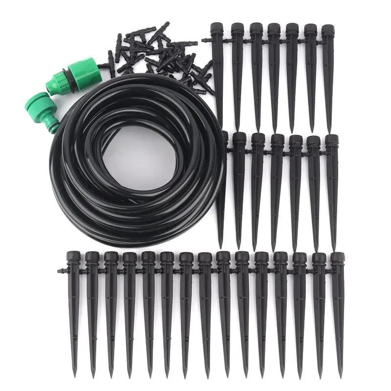 

Micro Drip Irrigation System, Automatic Watering Kits, Garden Irrigation with Adjustable Dripper, 10m, 20m, 30m