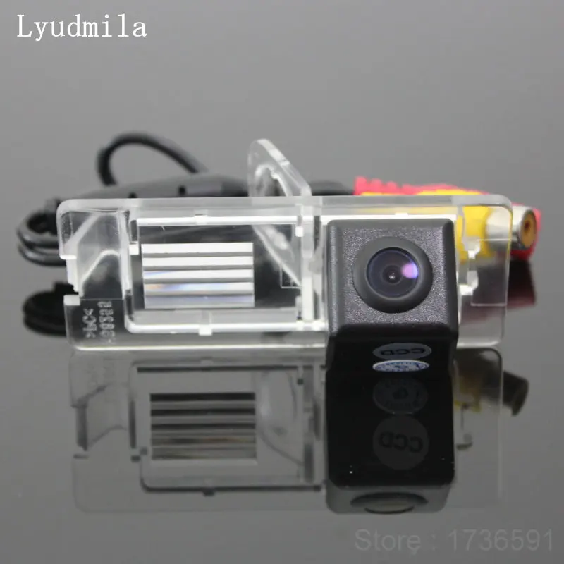 Car Reverse Camera FOR Renault Twingo 2 II 2007~2014 Espace 4 2003~2014 Car Rear View Camera HD CCD RCA NTST License Plate Lamp