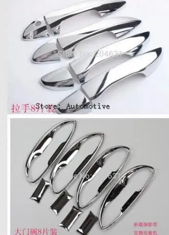 

16 PCS ABS Chrome door handle +door bowl cover for 2014 2015 2016 2017 For Toyota Corolla