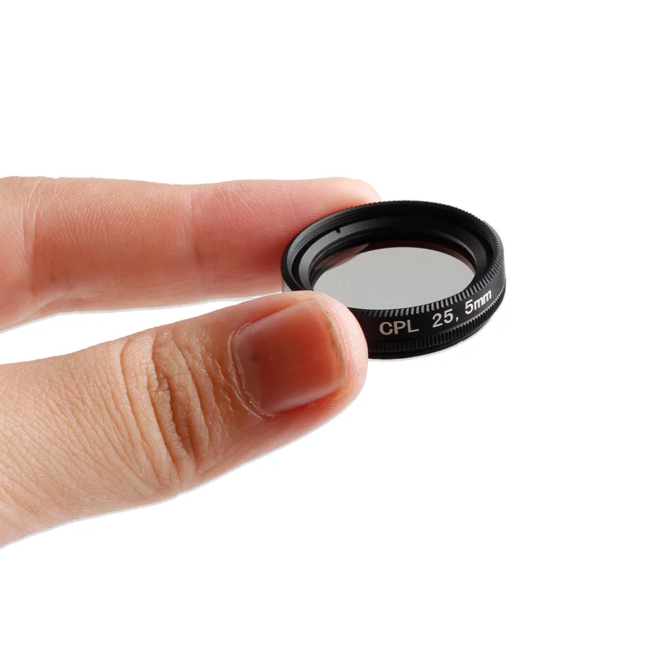 Small Caliber Camera Filter 25/25.5/27/28/30/30.5/34/35.5/39mm CPL Filters For Industry Video Inspection Microscope Camera Lens