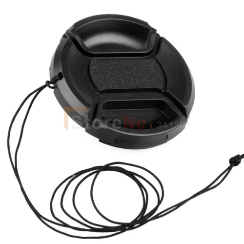 Porte-capuchon d'objectif 2 en 1 72 77 82mm, couvercle Anti-perte de boucle + 72 capuchon d'objectif pour Nik & n 60d 650d 700d d90 d5100 d3200