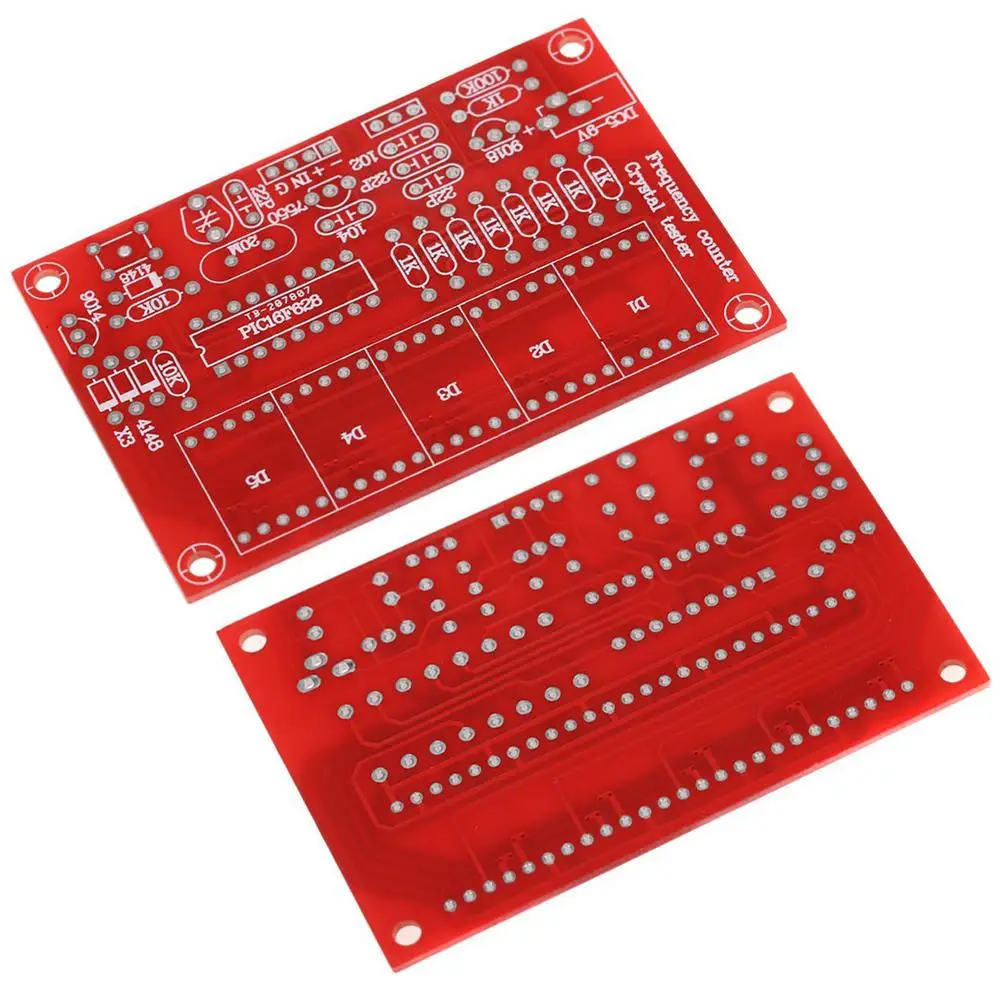 1Hz-50MHz PCB Frequency Counter Tester Crystal Oscillator Frequency Measurement Five Digital Display DIY Kit 1PC J3