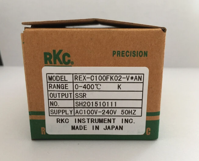 Digital PID Temperature Controller REX-C100 Thermostat REX-C100FK02-V*AN + Max.40A SSR Relay + K Thermocouple Probe 1M