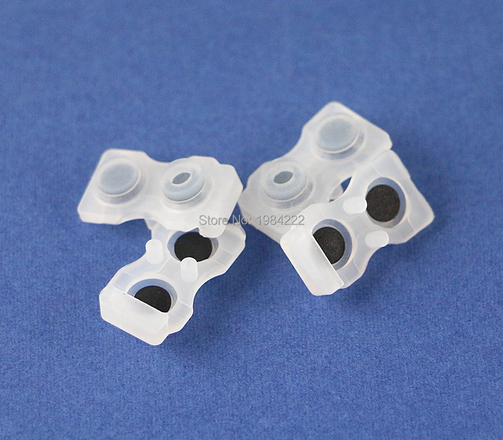 50 قطعة/الوحدة وسادة مطاطية موصلة JDS 010 001 011 L1 R1 L2 R2 المطاط السيليكون موصل زر الوسادة مجموعة ل PS4