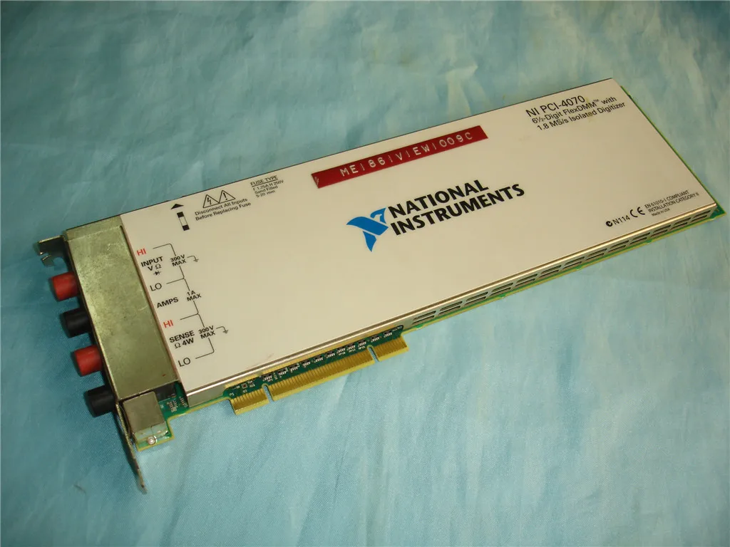 

For Used USA NI PCI-4070 Multimeter Communication Data Acquisition DAQ Card