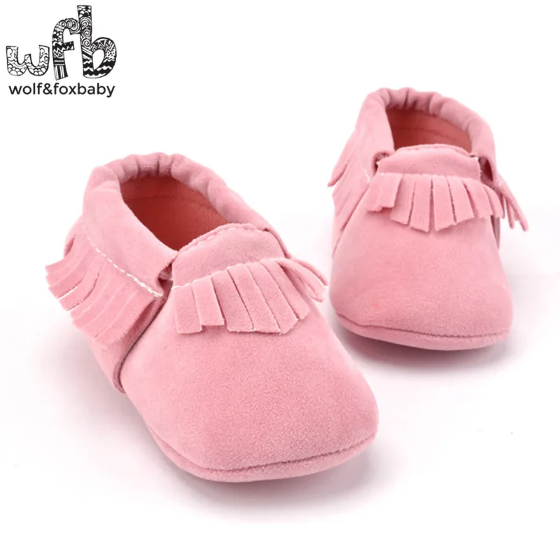 

Retail First Walkers Soft Bottom Antiskid Scrub fringe casual shoes fashion Baby Shoes Newborn infant Toddler