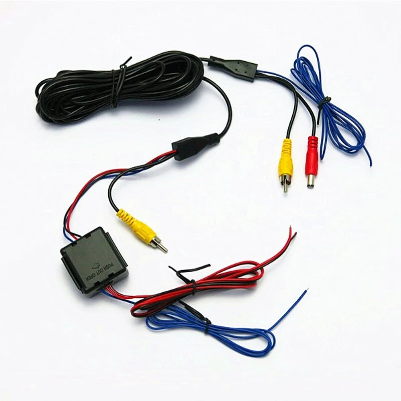 EEMRKE Car Rear View Back Up Camera Video & Power Wires Cables Stabilized 12V DC Relay / Capacitor / Filter / Rectifiers