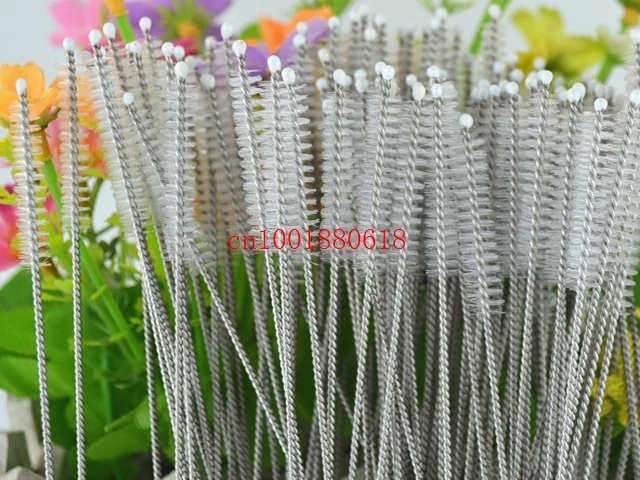 Free Shipping High quality stainless steel cleaning brush straw cleaning brush 165mm*5mm,3000pcs/lot