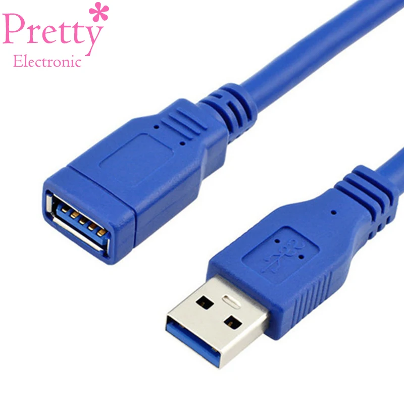 1.5m 3.0 High Speed USB Data Extension Line USB Male to Female extension Cable Copper Core Charging Lines For Laptop Computer