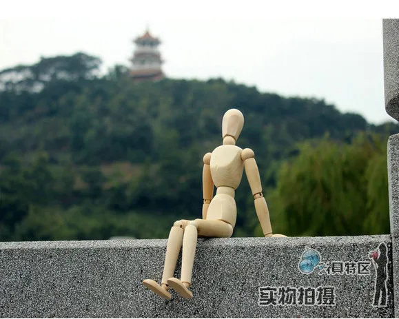 Free shipping!Free shipping! 12 inch joints wood Wooden mannequin toy / wooden puppet / wooden manikin Home Decoration Model