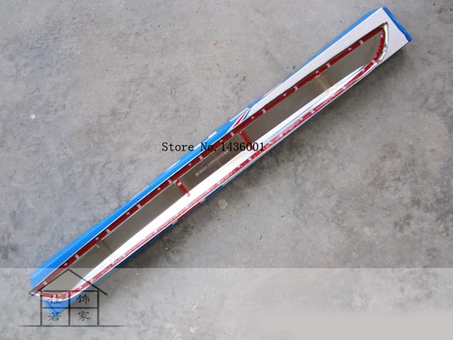 Imagen 2 del producto Tapa de maletero trasero cromado ABS para Chevrolet Aveo, Sonic, 4 puertas, sedán, 2011, 2012