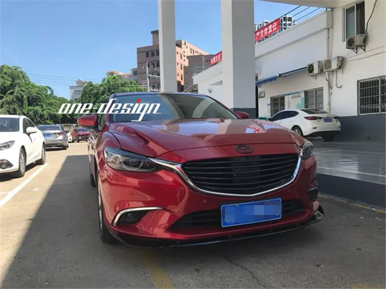 Fit for MAZDA 2017 2018 AE  ATENZA no logo carbon fiber grill grille