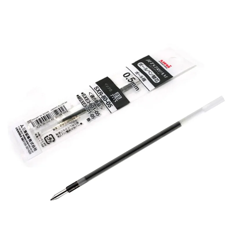 Uni SXR-80-07 Refills for MSXE5-1000-07 Ballpoint Pen 0.7 mm-4 colors packed (Each color one Piece)