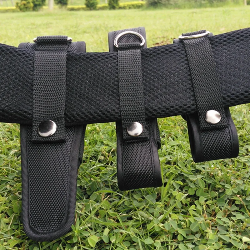 Every Size Flashlight Pouch Holster Case Nylon Adhesive Belt Pouch Case for LED Flashlight Torch