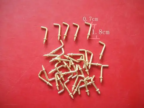 

100pcs 7*18mm HOOK KEY Metal Accessories
