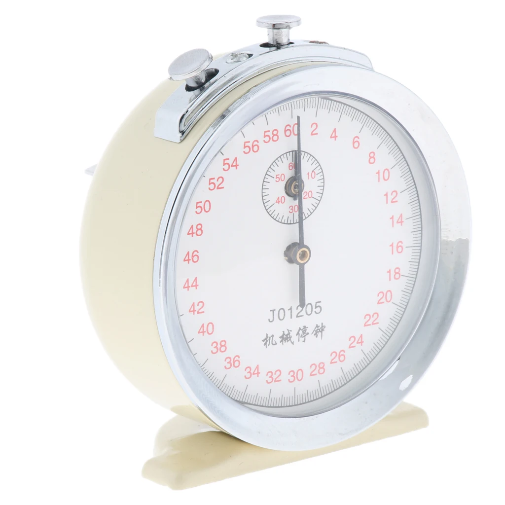 Professional Mechanical Stopwatch Sports Timer Stop Clock Physics Experiment Teaching Instrument Tool 60s