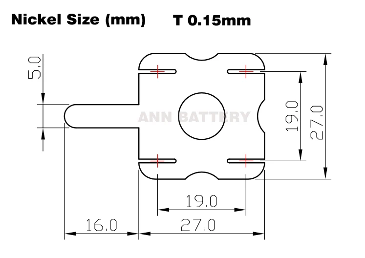 18650แบตเตอรี่ชุบนิกเกิลเข็มขัดทรงกระบอกเซลล์ Ni แผ่นแบตเตอรี่ลิเธียมเทปนิกเกิลสำหรับ18650โทรศัพท์มือถือ2S2P 7.4V แบตเตอรี่แพ็ค