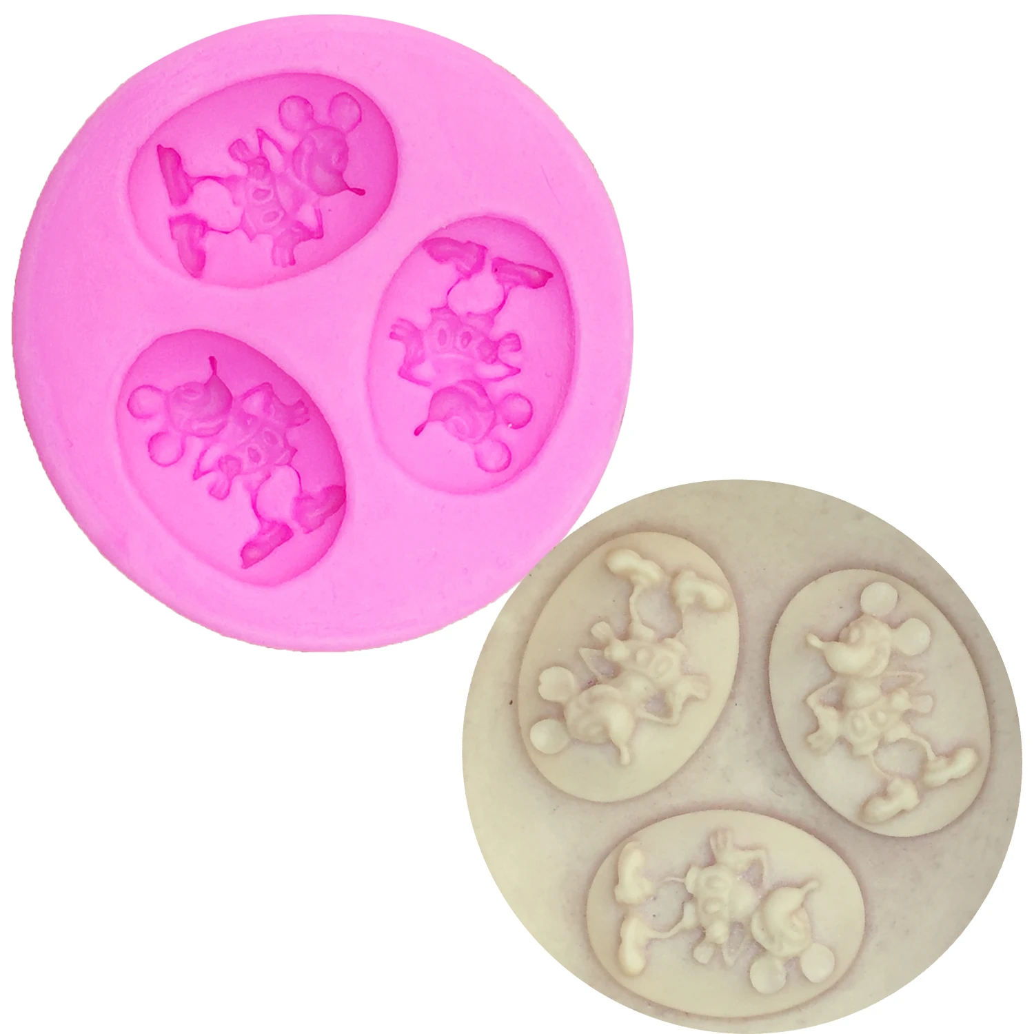 M0270 Cartoon Mouse Cake Molds Silicone Mold Cake Decorating Tools Cake Mould Cute Kitchen Accessories