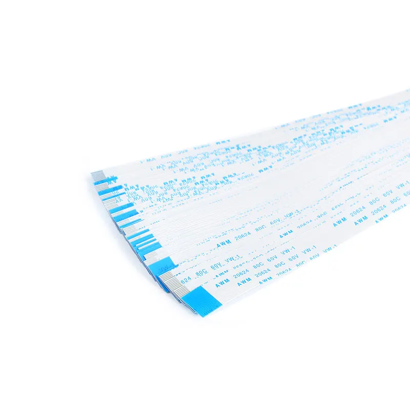 10 PCS 6 Pin FPC/FFC ริบบิ้นสายแบนแบบยืดหยุ่น 0.5 MM Pitch 6/10/15 /20/25/30/40 ซม. ความยาวย้อนกลับสายแบน