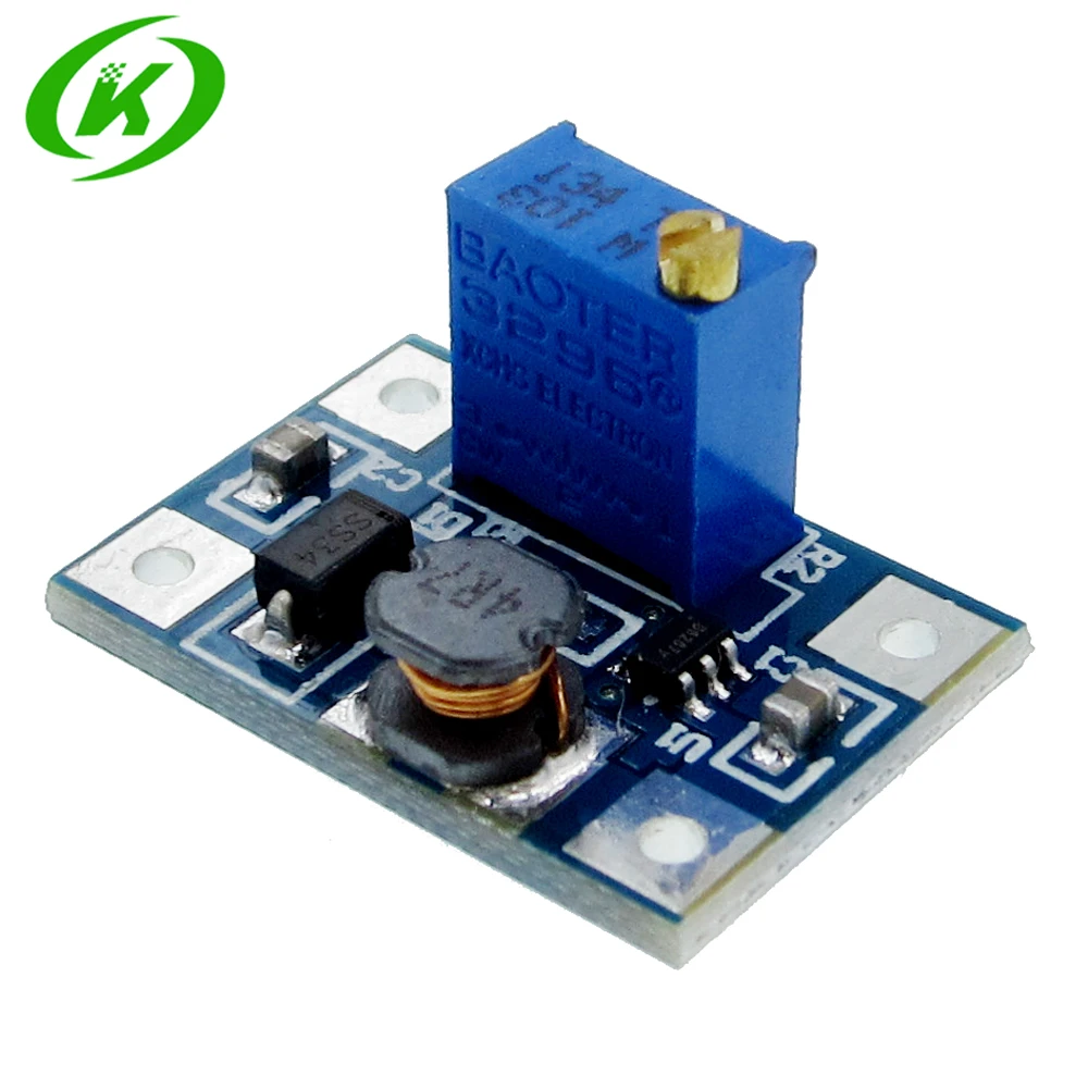 10pcs DC-DC 2-24V to 2-28V Step Up Adjustable Power Module Step Up Boost Converter 2A SX1308