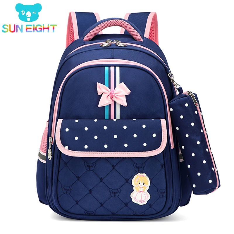 Kindergarten Kids Backpack School Bags For Girls School Bags Children Travel Backpack Crossbow Pink Kids Bag