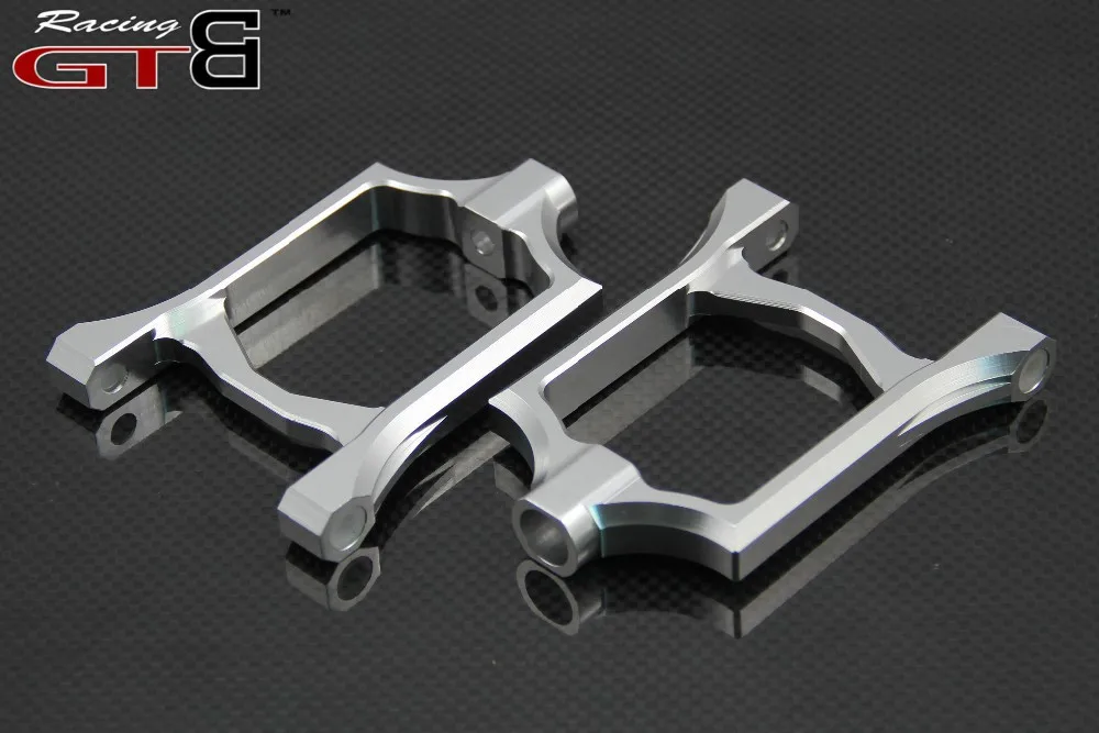 Gtbracing braço de suspensão superior dianteiro de alumínio cnc para carro rc 1/5 hpi km rv baja 5b ss 5sc peça de atualização