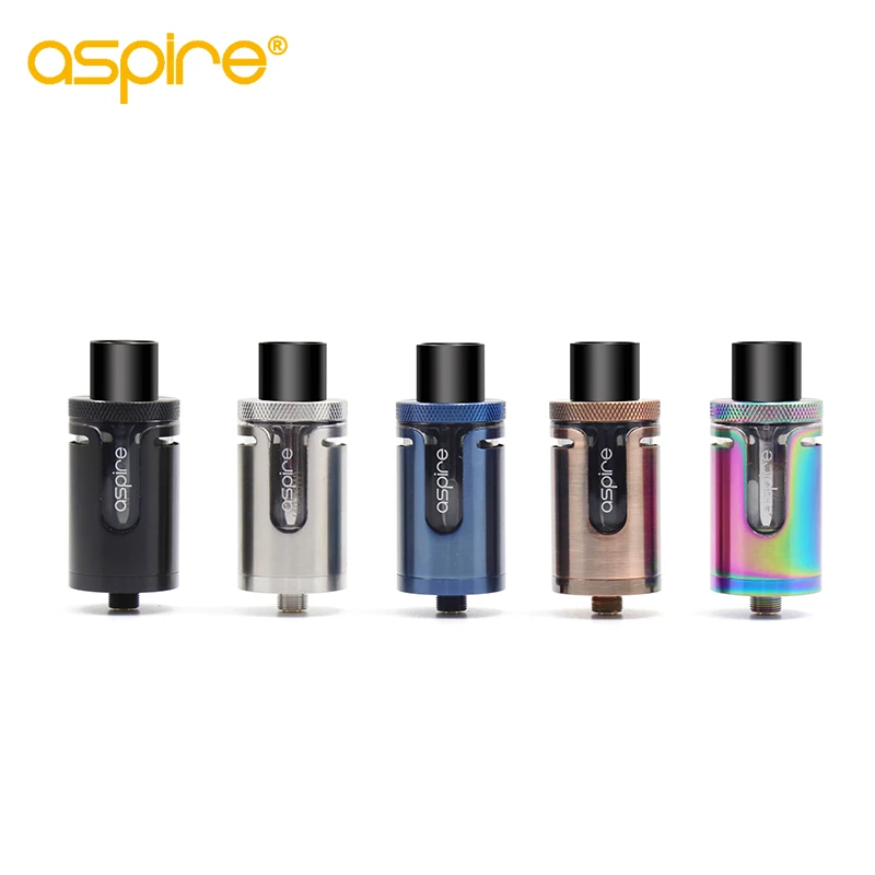 บุหรี่อิเล็กทรอนิกส์แบบพกพา Aspire cleito EXO Atomizer ถังบุหรี่ไฟฟ้าความจุ2.0มล. ฝัก510เธรด