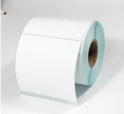 Etiqueta da Etiqueta 100*100mm 450 Pcs/Roll Etiqueta Em Branco Etiqueta de Papel Térmico Etiqueta Térmica Etiqueta de Transporte Logística Impressão direta