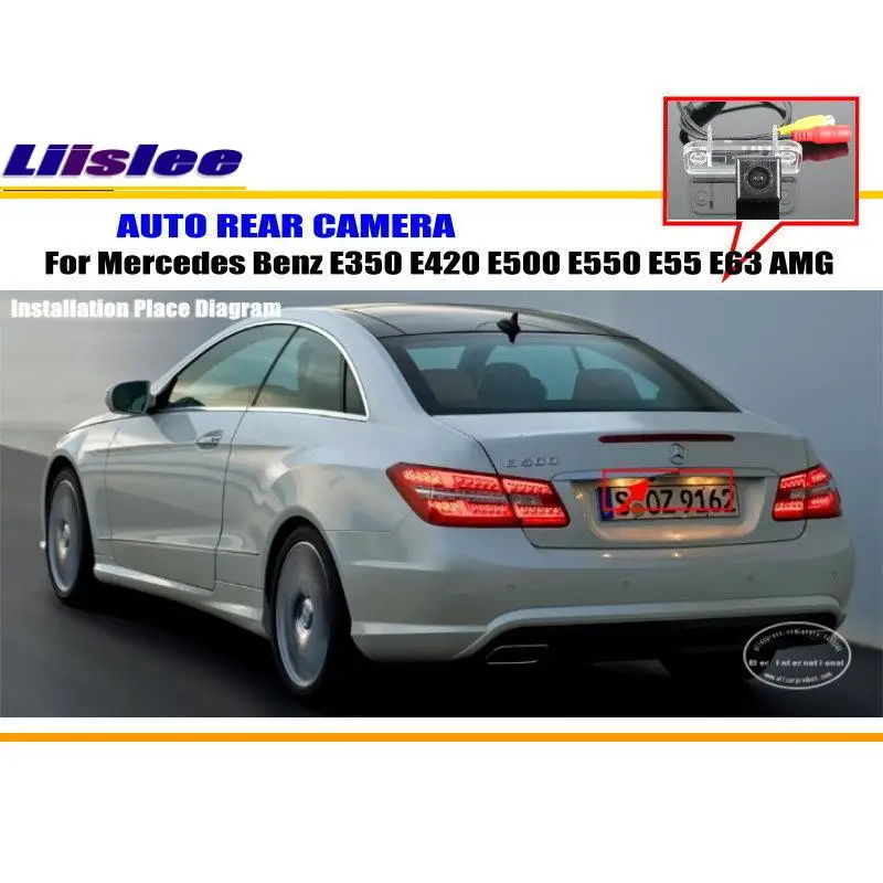 

Для Mercedes Benz E350, E420, E500, E550, E55, E63, Автомобильная камера заднего вида, камера заднего вида, парковочная задняя крышка, автомобильная проекция, комплект аксессуаров