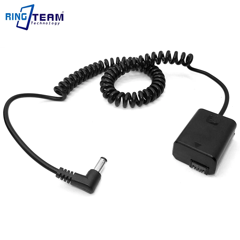 28wh power bank plus NP-FW50 manequim bateria AC-PW20 pw20 dc acoplador para sony a7000 a6500 a6300 a6000 a5000 a7 a7r a7s rx10 câmera