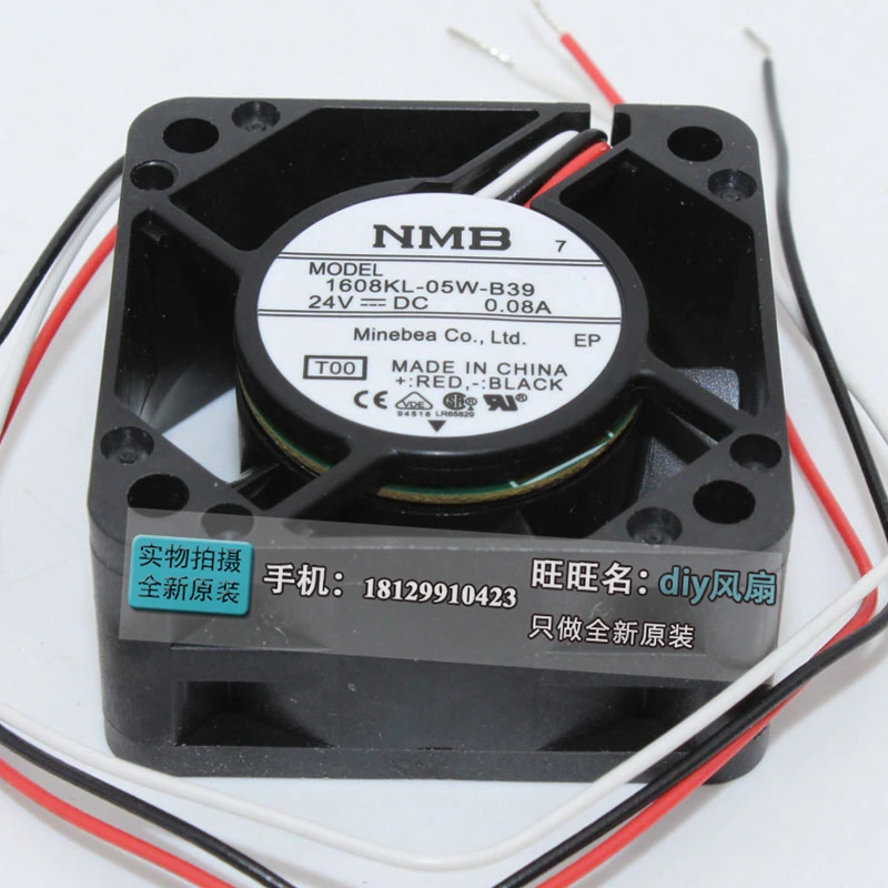 NEW NMB-MAT Minebea 1608KL-05W-B39 24V 0.08A FOR fanuc cooling fan