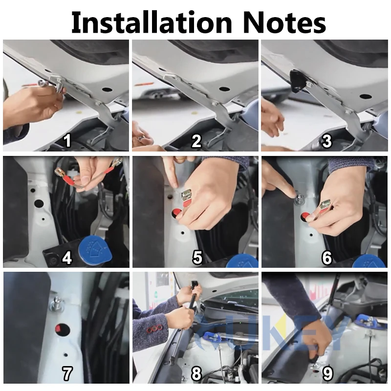 For Mazda CX-5 CX5 KF 2017 -2023 Front Bonnet Hood Lift Support Engine Cover Hydraulic Gas Spring Strut Rod Car Accessories
