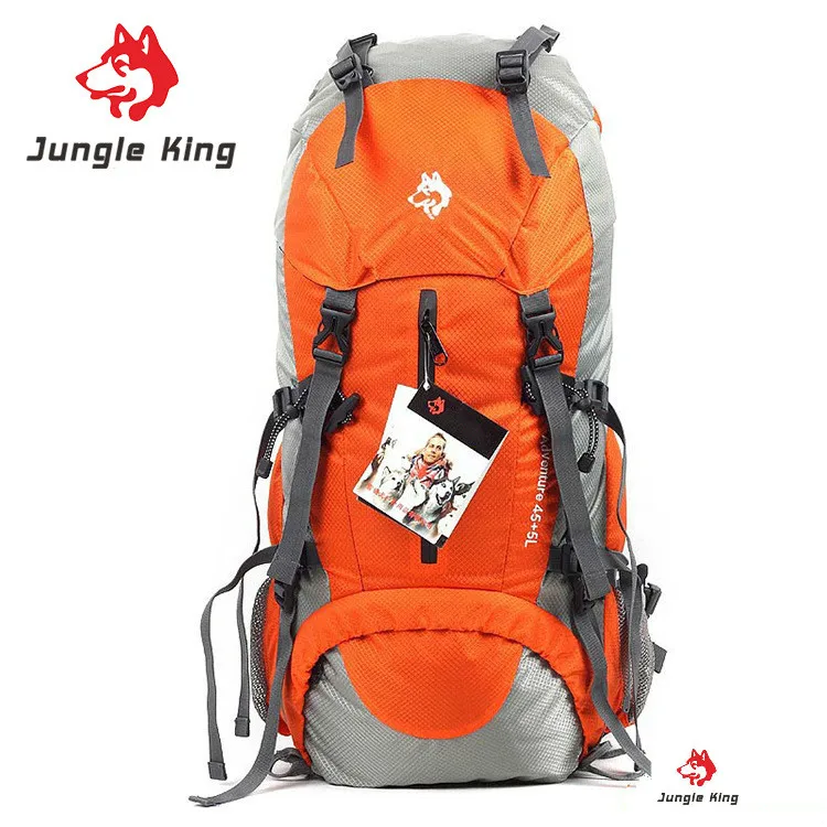 Jungle King 50 l outdoor mountaineering bag professional men and women Nylon sports backpack ultralight camping backpack bag