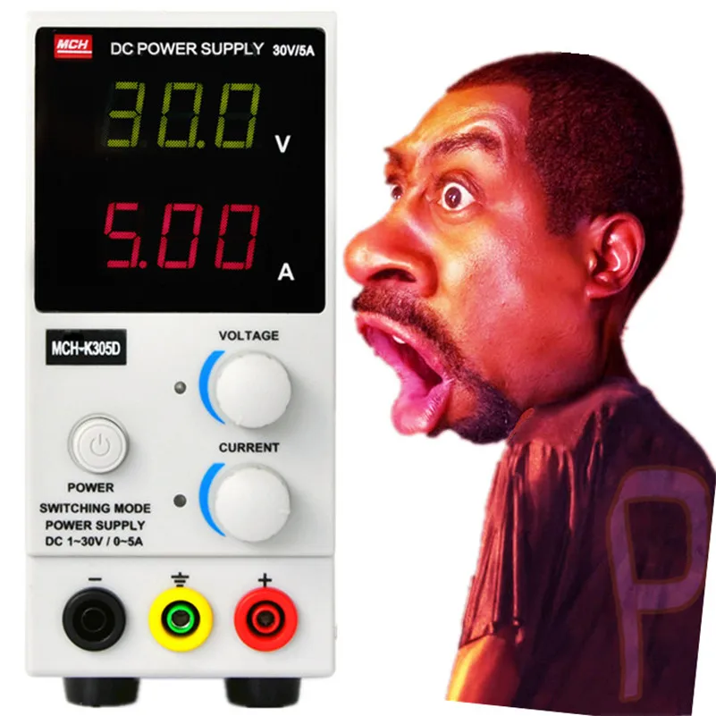 MCH-K305D Mini Switching Regulated Adjustable DC Power Supply SMPS Single Channel 30V 5A Variable Current Power Supply MCH K305D