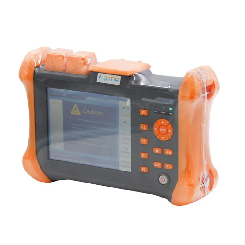 OTDR TMO-300-SM-32/30dBm-120KM Touch Screen Optical Time Domain Reflectometer Integrated VFL