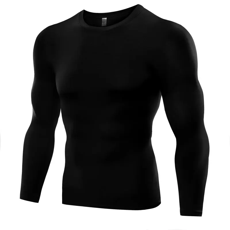 Mens Sport Compression Under Base Layer Top Long Sleeve Tights Sports Running T-shirts cover under yamaha 1b7 28395 00 00