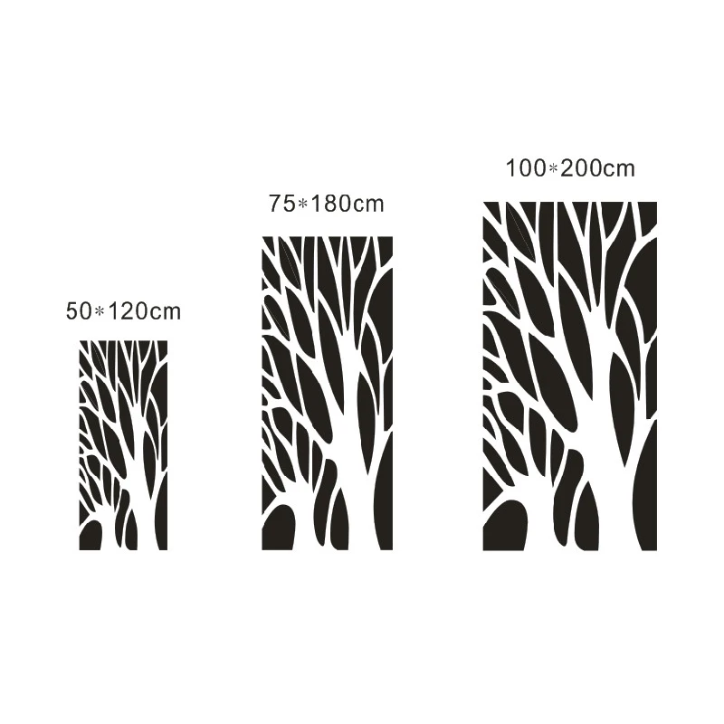 Creative Wall Decals Art Decorative 3D Acrylic Mirror Wall Stickers Tree Living Room Bedroom Poster Home Decor Room Decoration