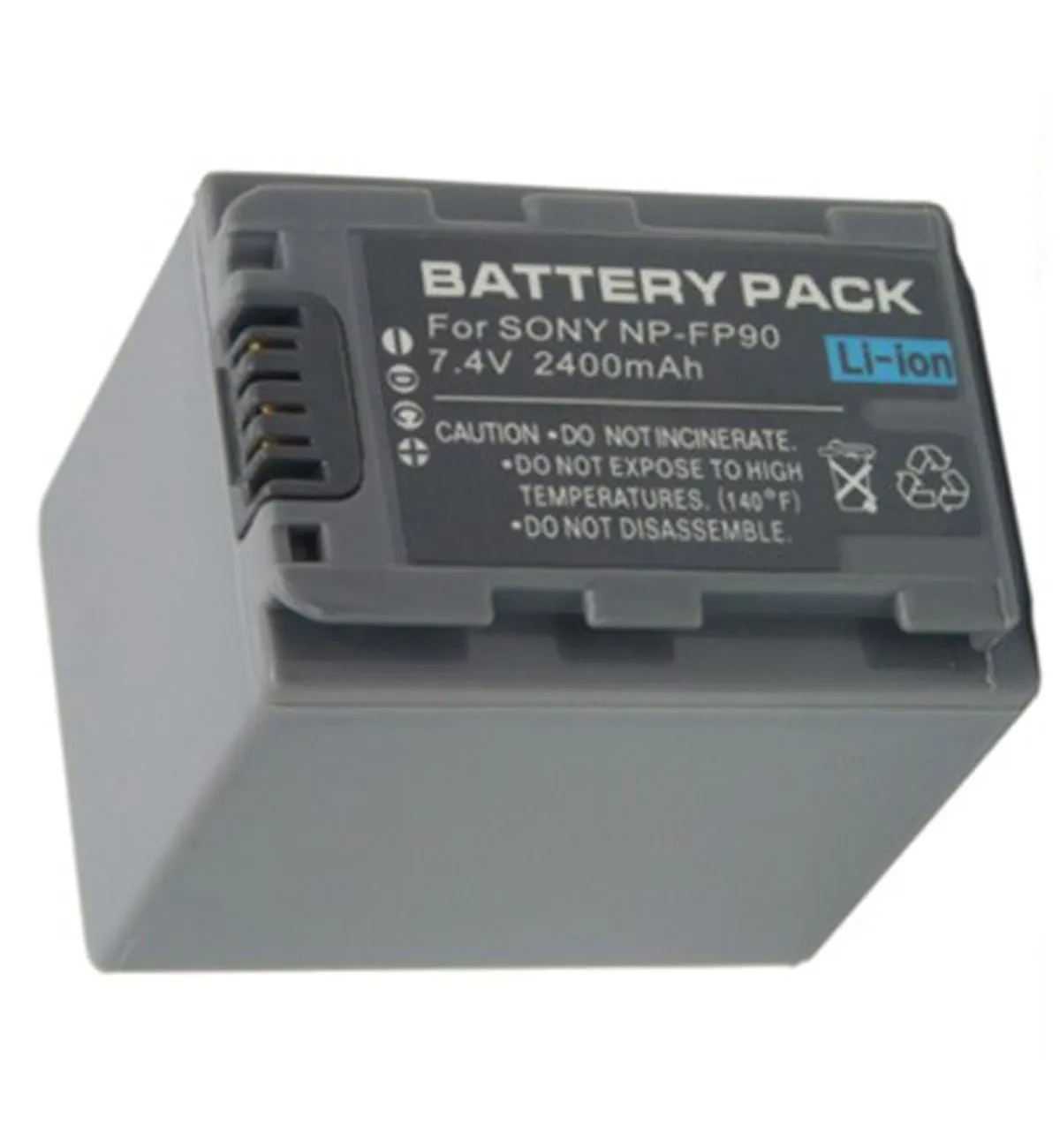 Battery Pack for Sony NP-FP30, NP-FP50, NP-FP51, NP-FP60, NP-FP70, NP-FP71, NP-FP90, NP-FP91 InfoLITHIUM P Series