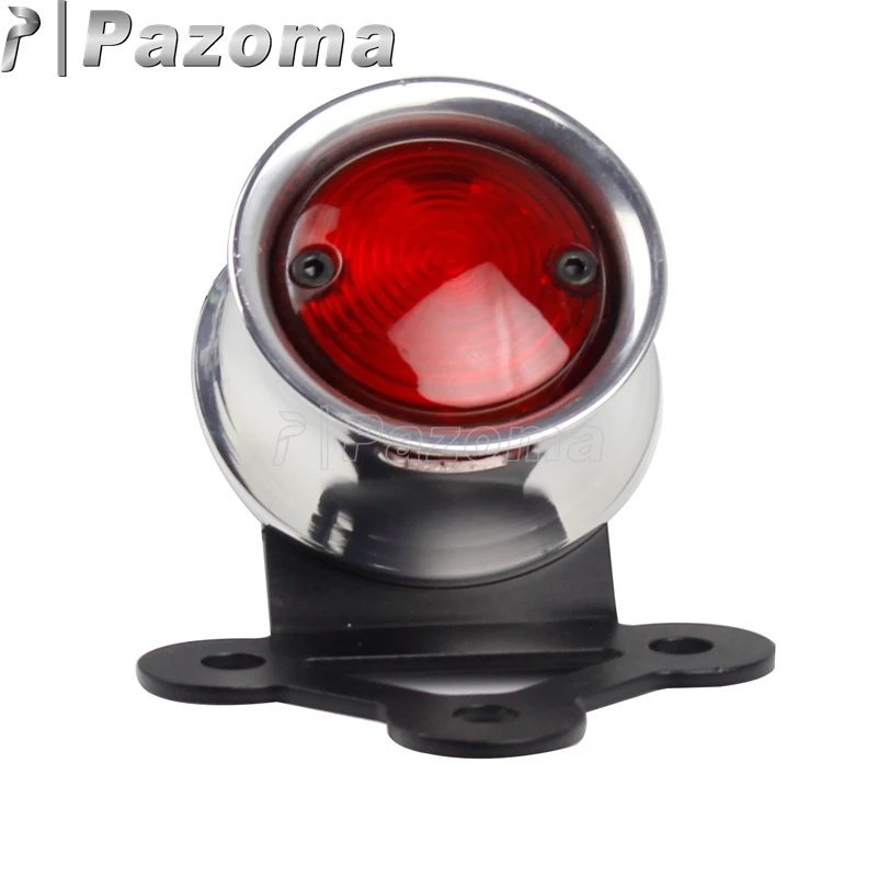 Polish Motorcycles 12V LED Rear Taillight License Brake Stop Light Universal for Harley Touring Cafe Racer Custom Bobber Chopper