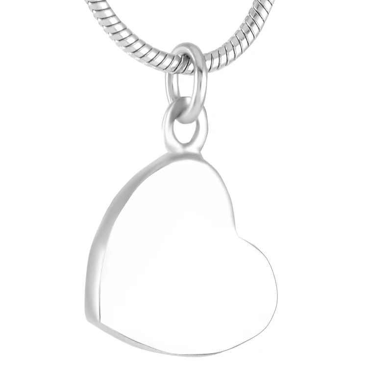 

IJD9416 Wholesale Heart Urn 316L Stainless Steel Cremation Pendant Jewelry for Ash Casket Cremation Necklace Charm Funeral Urn