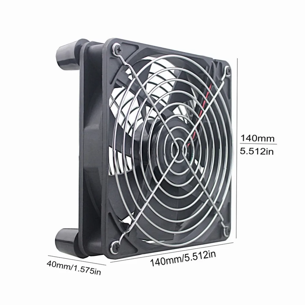 Gdstime 1 pcs Nuovo Router fan FAI DA TE 140 millimetri PC del dispositivo di Raffreddamento Box TV Senza Fili di Raffreddamento 140 millimetri x