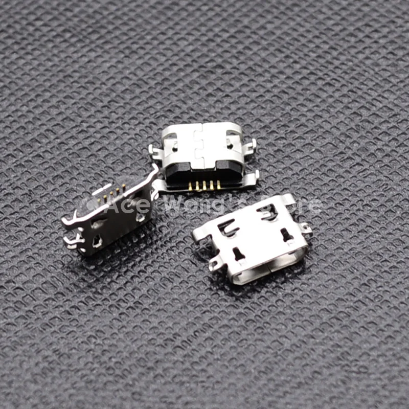 10pcs Micro USB 5pin B type Female Connector For Mobile Phone Micro USB Jack Connector 5 pin Charging Socket